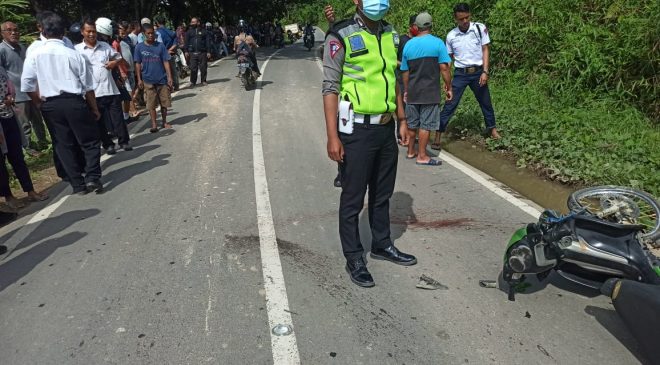 Lakalantas Dipemuar  Seorang Pelajar Tewas Digilas Dump Truck