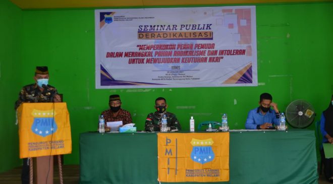 Tangkal Paham Radikalisme dan Intoleran PMII Cabang Melawi Gelar Seminar Publik Deradikalisasi