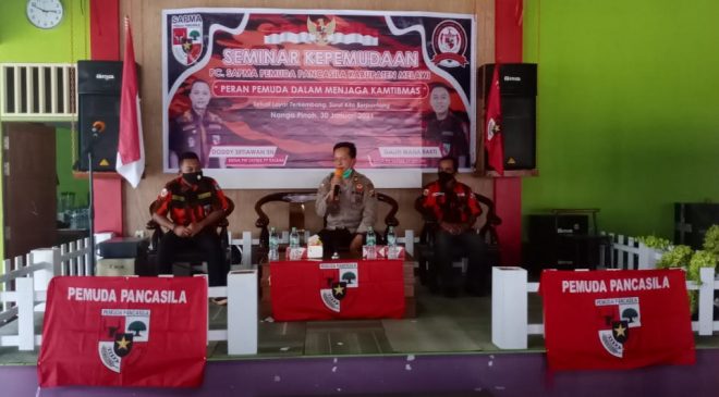 Jaga Kamtibmas,PC SAPMA Pemuda Pancasila Melawi Ajak Pemuda Untuk Berperan Aktif