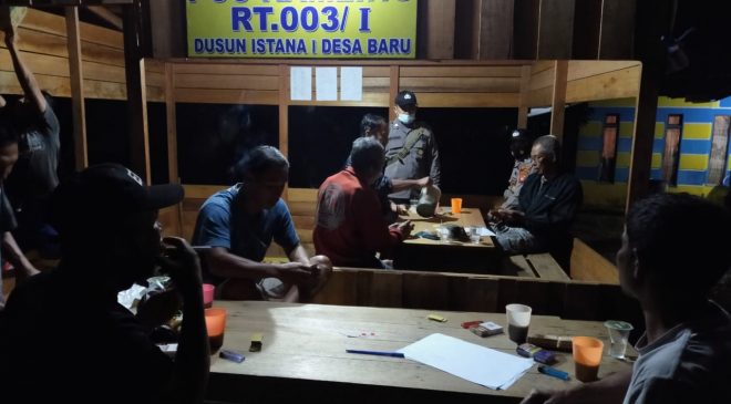 Gelar Kandau Ronda, Kasat Binmas Iptu Haryono : Peran Pos Kamling Sangat Kompleks, Sebagai Garda Kamtibmas dan Penerapan Prokes