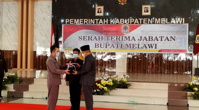 Sertijab Bupati Melawi,H.Dadi Sunarya U.Y Prioritas Penanganan Covid-19, Karhutla dan Pemerataan Pembangunan