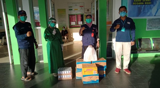 PMI Melawi Berikan Dukungan Moril Kepada Nakes Covid-19