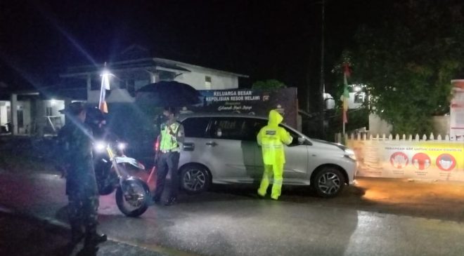 Posko Penyekatan Diperpanjang, Kabag Ops Polres Melawi AKP Aang : Peran Posko Sangat Vital, Sebagai Filterisasi dan Screening