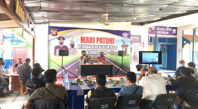 Polres Melawi Gelar Silaturahmi Dengan Awak Media