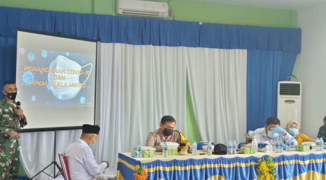 Kepala Bidang Pelayanan Kesehatan (Yankes) Provinsi Kalimantan Barat Gelar Rapat Bersama Dinkes Melawi Terkait Status Zona Merah