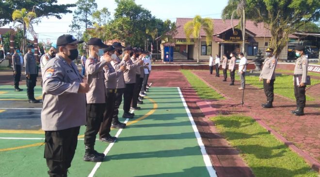 Lakukan Pendisiplinan Protokol Kesehatan, Polres Melawi Bentuk Tim