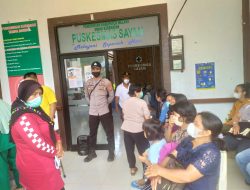 Gerai Vaksin Polsek Sayan Kembali  Laksanakan Vaksinasi