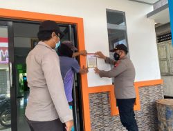 Polsek Kota Baru Sosialisasikan Maklumat Kapolda Kalbar Tentang Karhutla