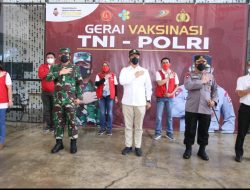 Kapolri Pastikan Vaksinasi untuk Buruh Bakal Dipercepat Hingga Akhir Agustus