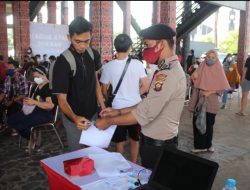 Sebanyak 1.100 Dosis Dikhususkan Kepada Pelaku Usaha Pariwisata dan Masyarakat Umum