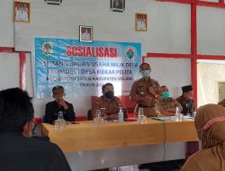 Kades Mekar Pelita Gelar Sosialisasi Pembentukan BUM Desa 