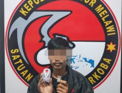 Bawa Sabu 0,39 Gram PA Ditangkap Polisi