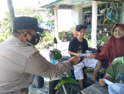 Patroli Dialogis, Satbinmas Polres Melawi Secara Persuasif Imbau Prokes dan Kamtibmas