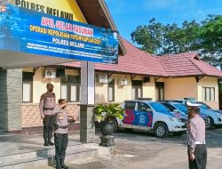 Kapolres Melawi Pimpin Apel Gelar Pasukan Operasi Patuh 2021, Ini Arahannya Kepada Anggota