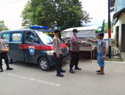 Satbinmas Polres Melawi Gelar Penling dan Mobile Masker, Tingkatkan Disiplin Prokes