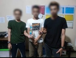 Grebek Pesta Sabu di Kost Pontianak, Tim PRC Dit Samapta Amankan 3 Pria Pemilik Sabu