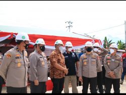 Tinjau Pembangunan Labfor di Kubu Raya, Aslog Kapolri Tegaskan Pembangunan Harus Sesuai Dengan Anggaran Yang Dikelurkan