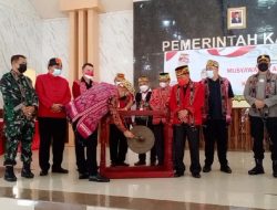 Bupati Melawi Resmikan MUSDAD III, DAD Kabupaten Melawi Tahun 2021