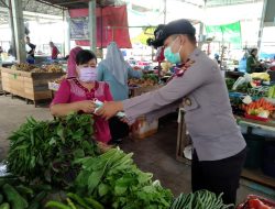 Satbinmas Polres Melawi Gelar Penling dan Mobile Masker, Gugah Disiplin Prokes