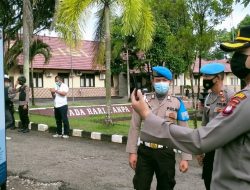 Pelayanan Polri Terapkan Scan QR Peduli Lindungi, Kapolres Melawi : Memberikan Rasa Lebih Aman dan Mawas Diri