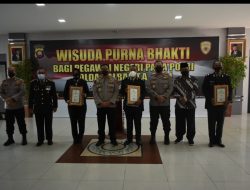 20 Personil Polda Kalbar Wisuda Purna Bhakti