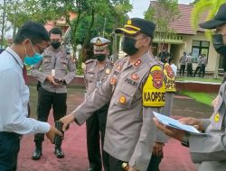 AKBP Sigit : Gaktiblin Di Gelar Untuk Menghindari Pelanggaran dan Jaga Disiplin Personil