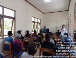 Hasil Dari Evaluasi BPPSDMP Kementan RI : Pelatihan Tingkatkan Pendapatan Petani di Wilayah Food Estate