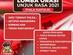 Sambut Hari HAM Sedunia, Polda Kalbar Gelar Lomba Orasi Unjuk Rasa Dengan Hadiah Puluhan Juta Rupiah