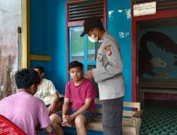 Polsek Sayan Gelar Secara Rutin KRYD Guna Tingkatkan Disiplin Prokes Warga Diwilkumnya