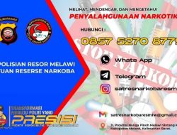 Punya Informasi Soal Narkotika Dilingkungan Anda? Laporkan ke Satresnarkoba Polres Melawi