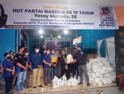Peringati HUT Satu Dekade Partai NasDem Di Jalan Restorasi