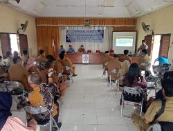 Kecamatan Nanga Pinoh Menggelar Sosialisasi Prioritas Penggunaan DD Tahun 2022