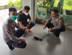 Temukan Sebuah Mortir, Chairul Melapor ke Polsek Nanga Pinoh