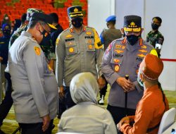 Tinjau Bakti Negeri Akabri 2001, Kapolri Tekankan Vaksinasi Hingga Waspadai Pintu Masuk Negara