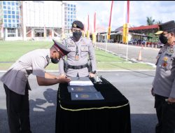 Upacara Penutupan Pendidikan Bintara Polri T.A 2021, Kapolda: Jangan Mudah Terjerumus Pergaulan Negatif