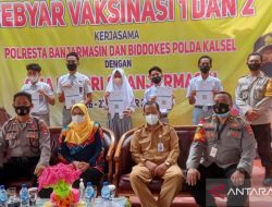 Basmi Endemi Covid-19, Polda Kalsel Kembali Gelar Vaksin PRESISI