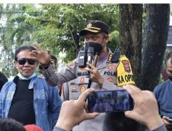 Pengamanan Unjuk Rasa Berjalan Aman, Orator Doakan Kapolresta Banjarmasin Naik Pangkat dan Jadi Kapolda