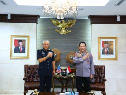 Kapolri Bertemu Kepolisian Malaysia Bahas PMI Ilegal Hingga Penanganan Covid-19