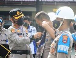 Pimpin Upacara PTDH, Kapolresta Banjarmasin: Bekerjalah dengan Baik, Yakinlah yang Terbaik Akan Menghampiri