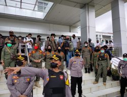 Pastikan Unjuk Rasa Petani Plasma PT RKA Berjalan Aman dan Taat Prokes, Polres Melawi Lakukan Pengamanan 