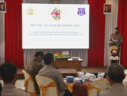 Hadiri Syukuran HUT Satpam Ke-41, Ini Pesan Kapolres Melawi…