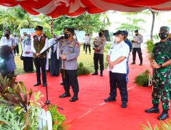 Tinjau Vaksinasi dan Lokasi Isoter, Kapolri Minta Forkopimda Babel Perkuat Pencegahan Lonjakan Covid-19