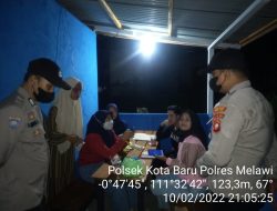 Gencar Lakukan KRYD, Polsek Kota Baru Sambangi Warga