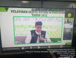Resmi Dibuka!!!, Pelatihan Bagi Sejuta Petani dan Penyuluh
