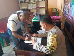 Bhabinkamtibmas Polsek Nanga Pinoh Lakukan Mediasi