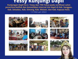 Tim Yessy Melania Lakukan Verifikasi Calon Penerima Bioflok Didapilnya