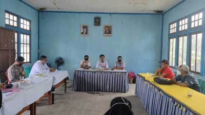Polres Melawi Bersama Dit Res Narkoba Polda Kalbar Lakukan Supervisi Ke Kampung Tangguh Desa Paal