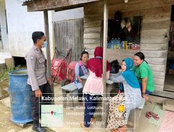Bhabinkamtibmas Polsek Nanga Pinoh Gencarkan Kegiatan DDS dan KRYD