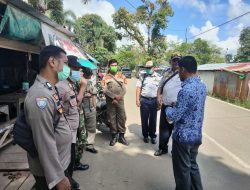 Polsek Nanga Pinoh Bersama Disperindag Kabupaten Melawi Tinjau dan Data Ulang PKL Jalan Garuda dan M.Nawawi