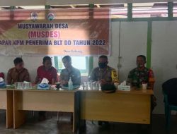 106 KK Desa Guhung Ditetapkan Sebagai KPM BLT-DD Tahap 1 Tahun 2022